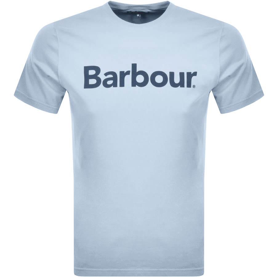 Alternative Image for ProductBarbour Logo T Shirt Blue1